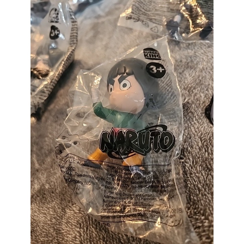 Burger King Naruto Rock Lee Toy #3 Sealed 2025 Kids Meal Figure Anime